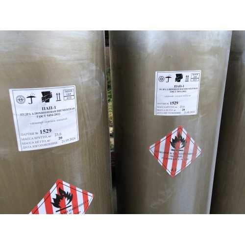 Алюминиевая пудра ПАП-1 для газобетона ГОСТ 5494-95